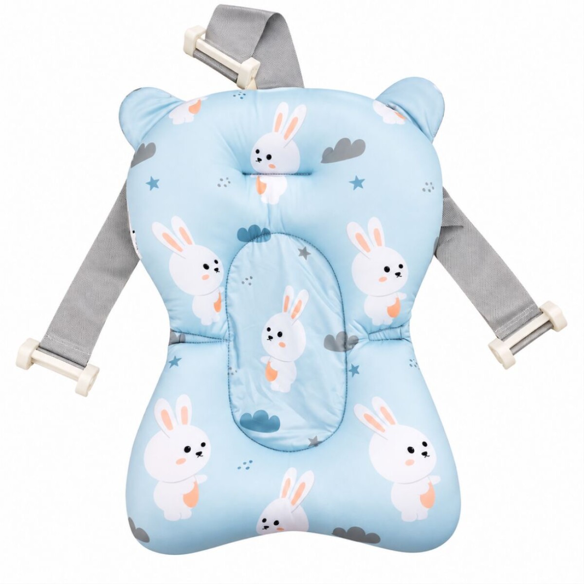 Reposera baño universal SPLASH - conejitos celeste 
