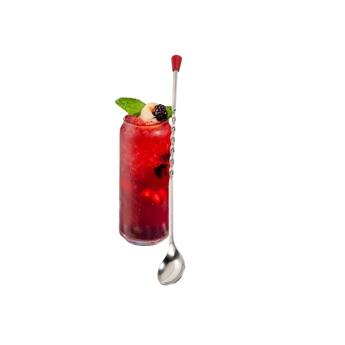 Cuchara cocktail acero inoxidable 285 mm 