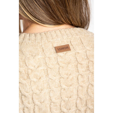 Sweater Lana Beige Melange