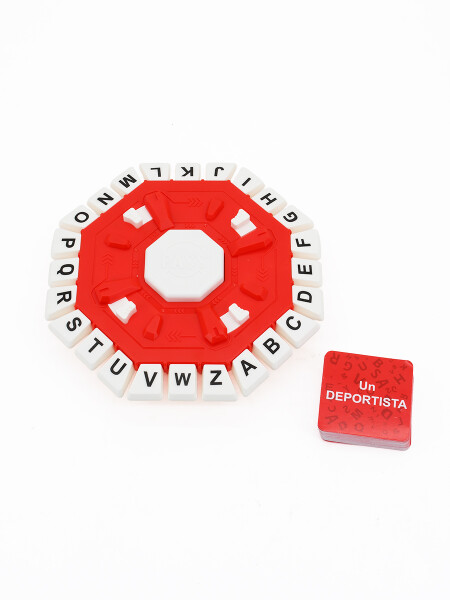 JUEGO DE LETRAS CONTRARELOJ ROJO (V)