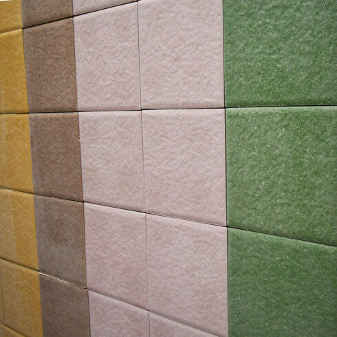 Ceramica 15X15 Color Verde Anti Deslizante GAMAS DE VERDE