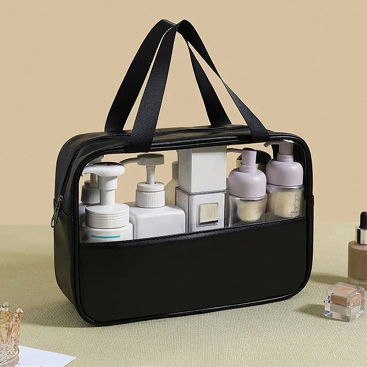 Estuche Neceser Impermeable Alto 21cm x Ancho 10cm x Largo 30cm 