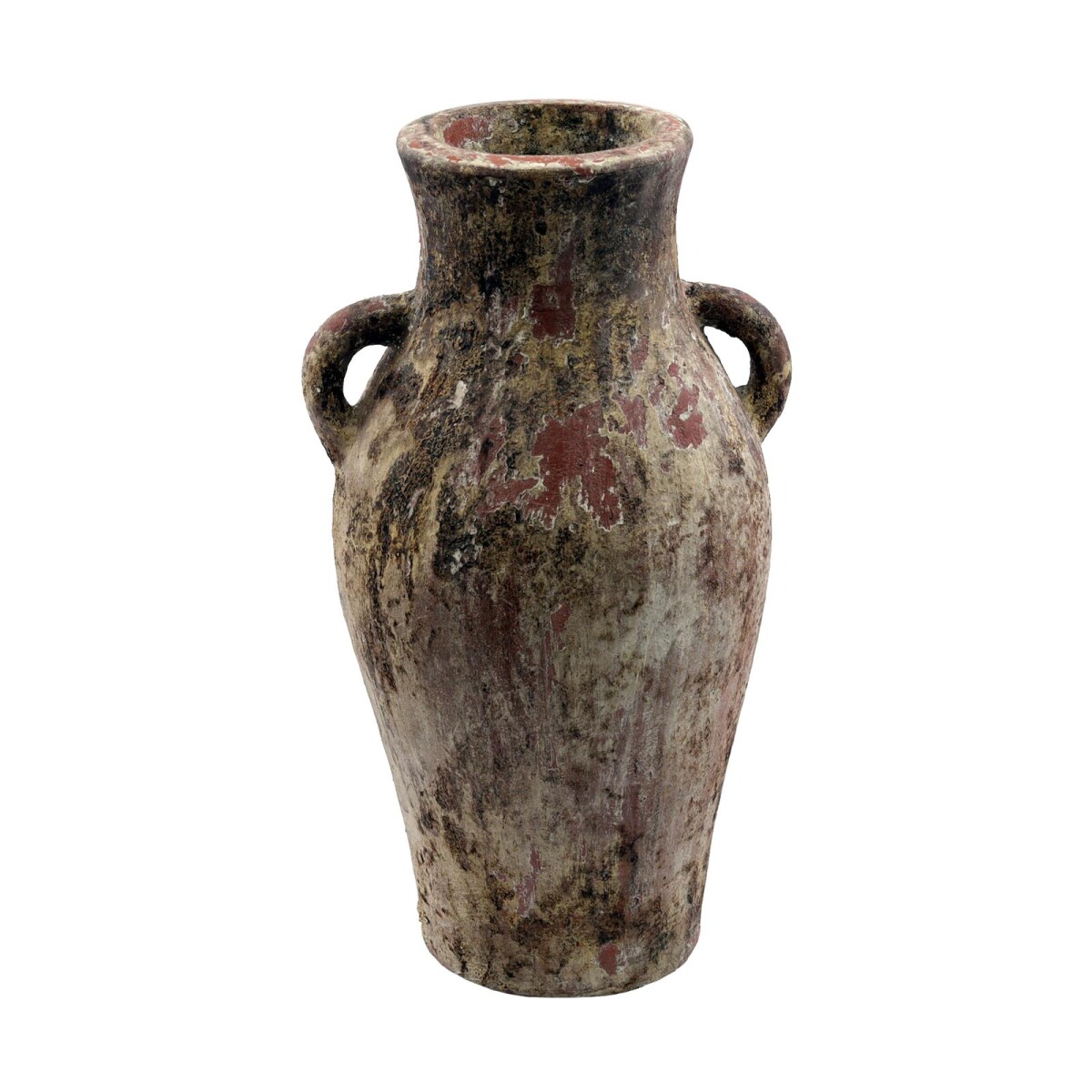 JARRÓN DECORATIVO NUMA - TERRACOTA NATURAL-BEIGE NATURAL 