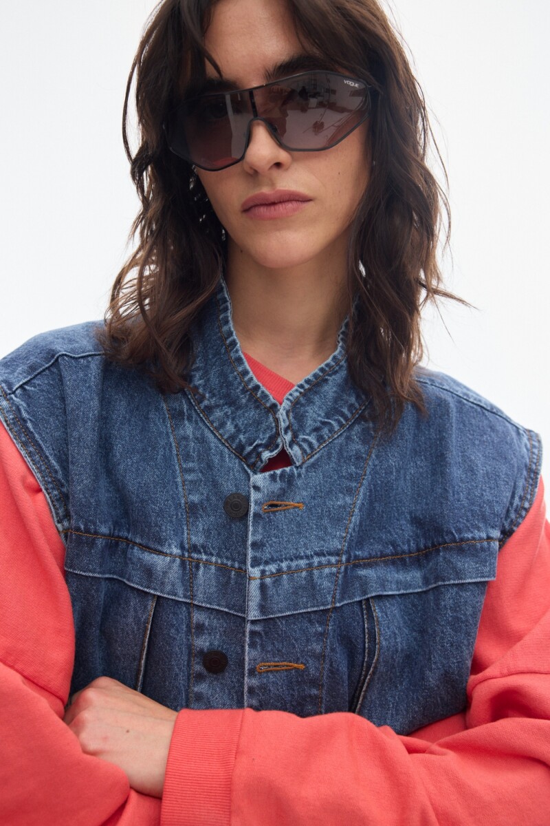 Chaleco Explorer Vintage Blue