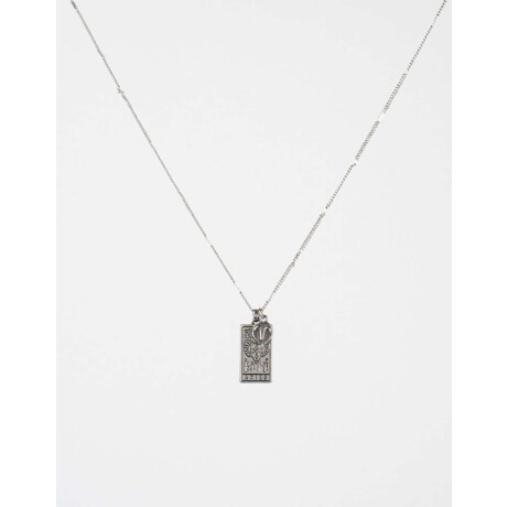 Cadena Con Dije De Zodíaco Cáncer Plateado