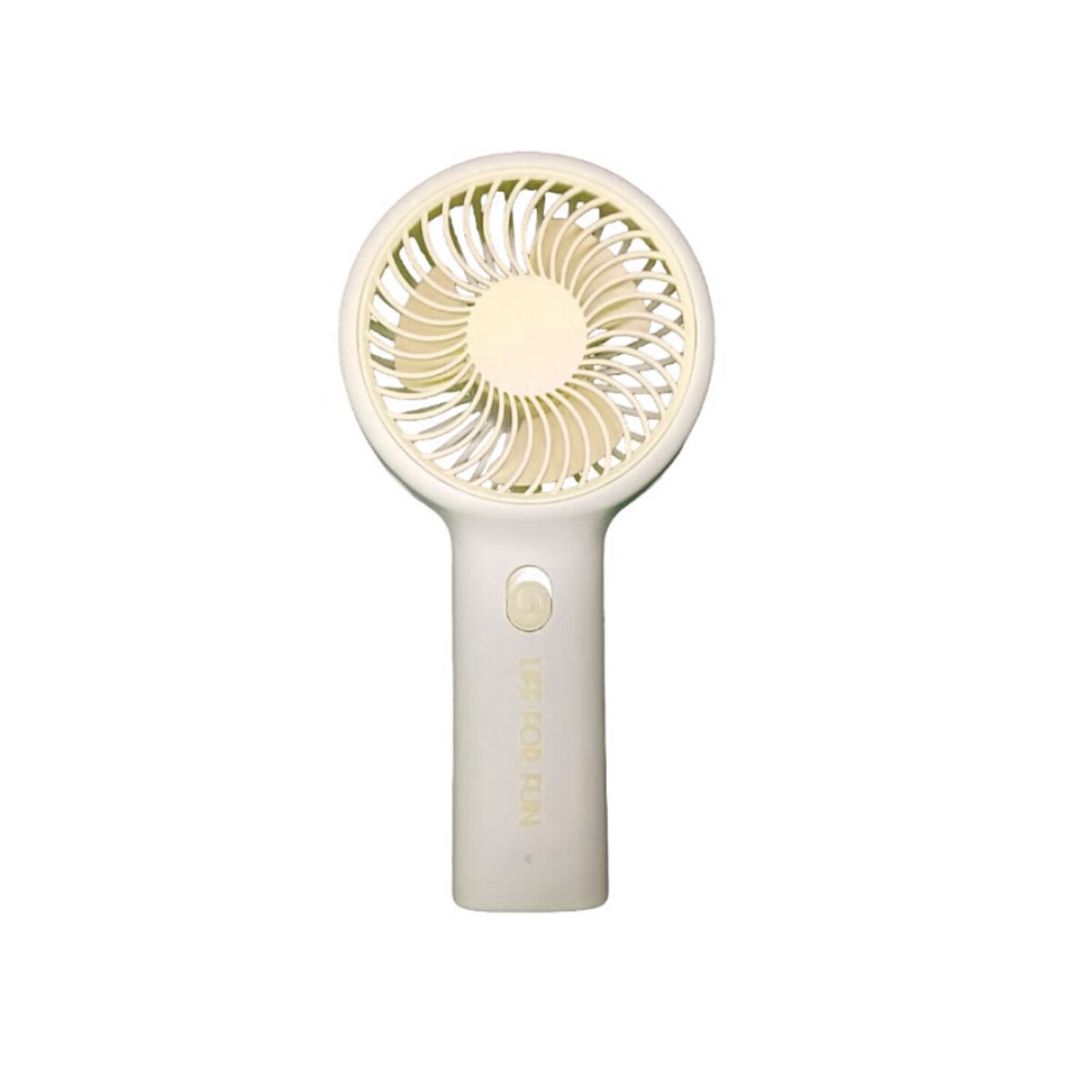 Ventilador mini con soporte - amarillo 