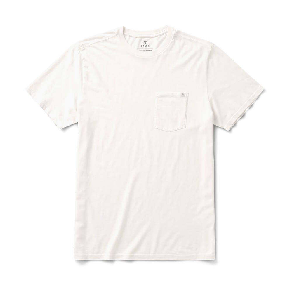 Polo Roark Made To Fade Tee Hombre WASHED OFF WHITE