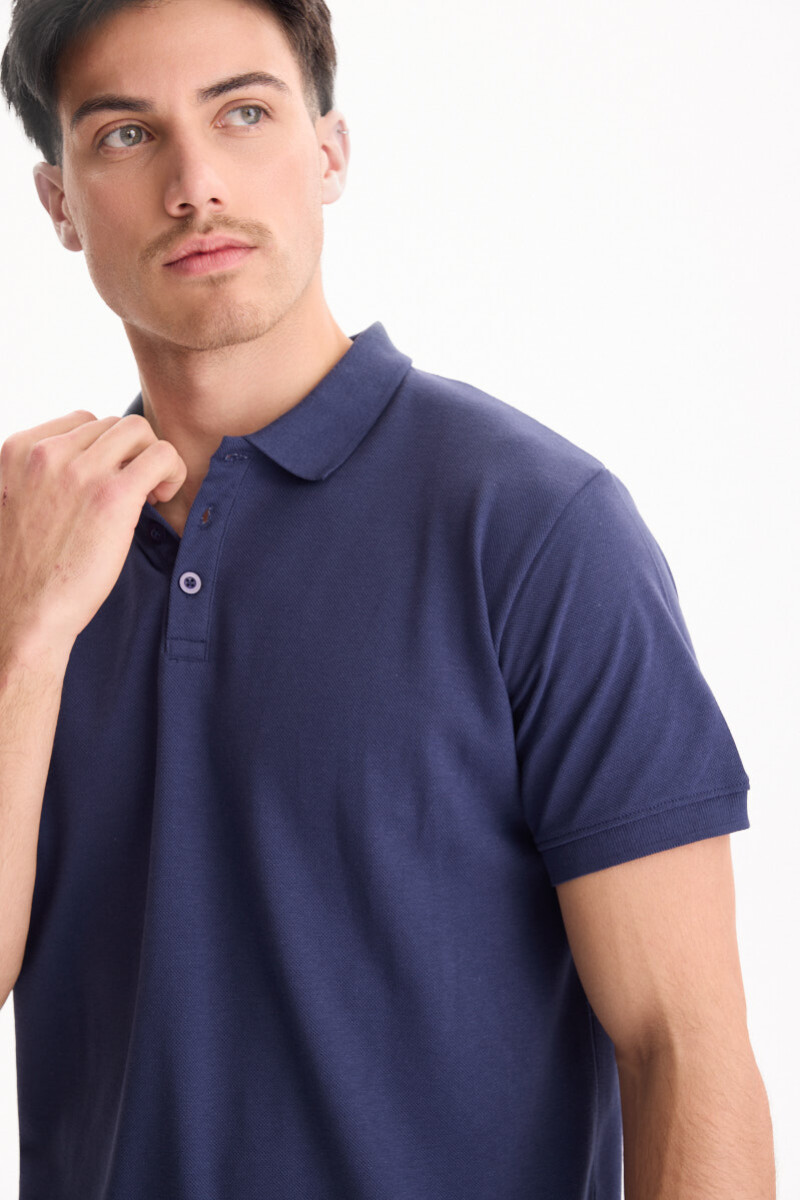 Remera Polo Viper Azul