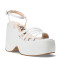 Sandalias de Mujer Miss Carol SEOUL con plataforma Blanco