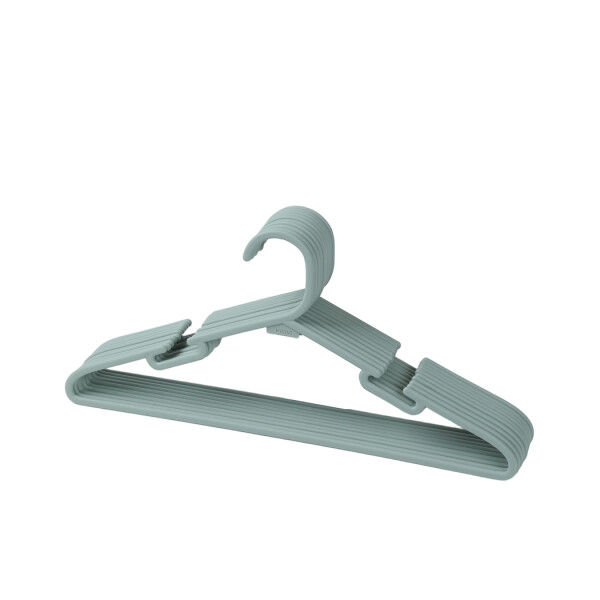 Perchas antideslizantes 10pcs verde