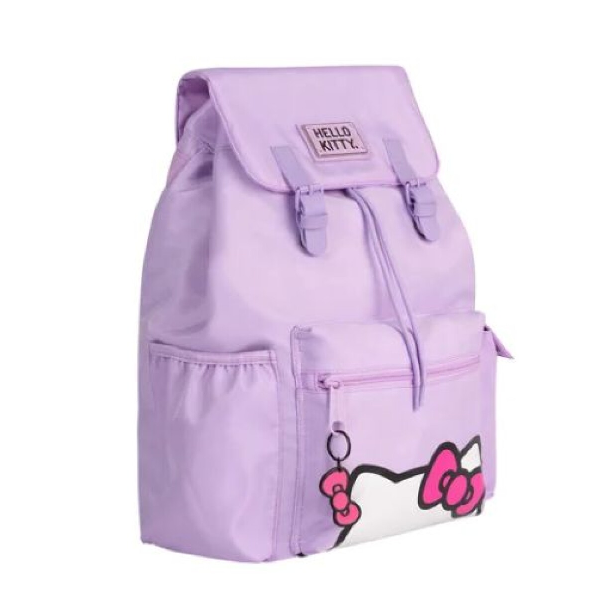 Mochila Mooving Hello Kitty Lila de espalda - Mochila Mooving Hello Kitty Lila De Espalda 