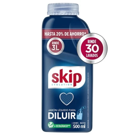 Detergente líquido SKIP para diluir botella 500ml Detergente líquido SKIP para diluir botella 500ml