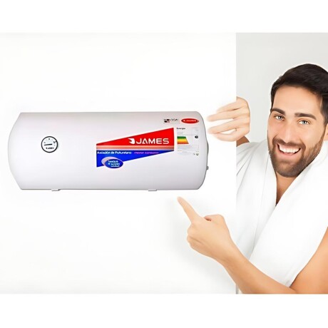 Calefón Termotanque de acero James Horizontal 60 Lts Calefón Termotanque de acero James Horizontal 60 Lts