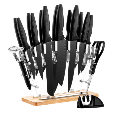 Set de cuchillos con base Set de cuchillos con base