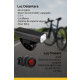 Luz Para Bicicleta Set Trasera + Delantera Recargable Negro
