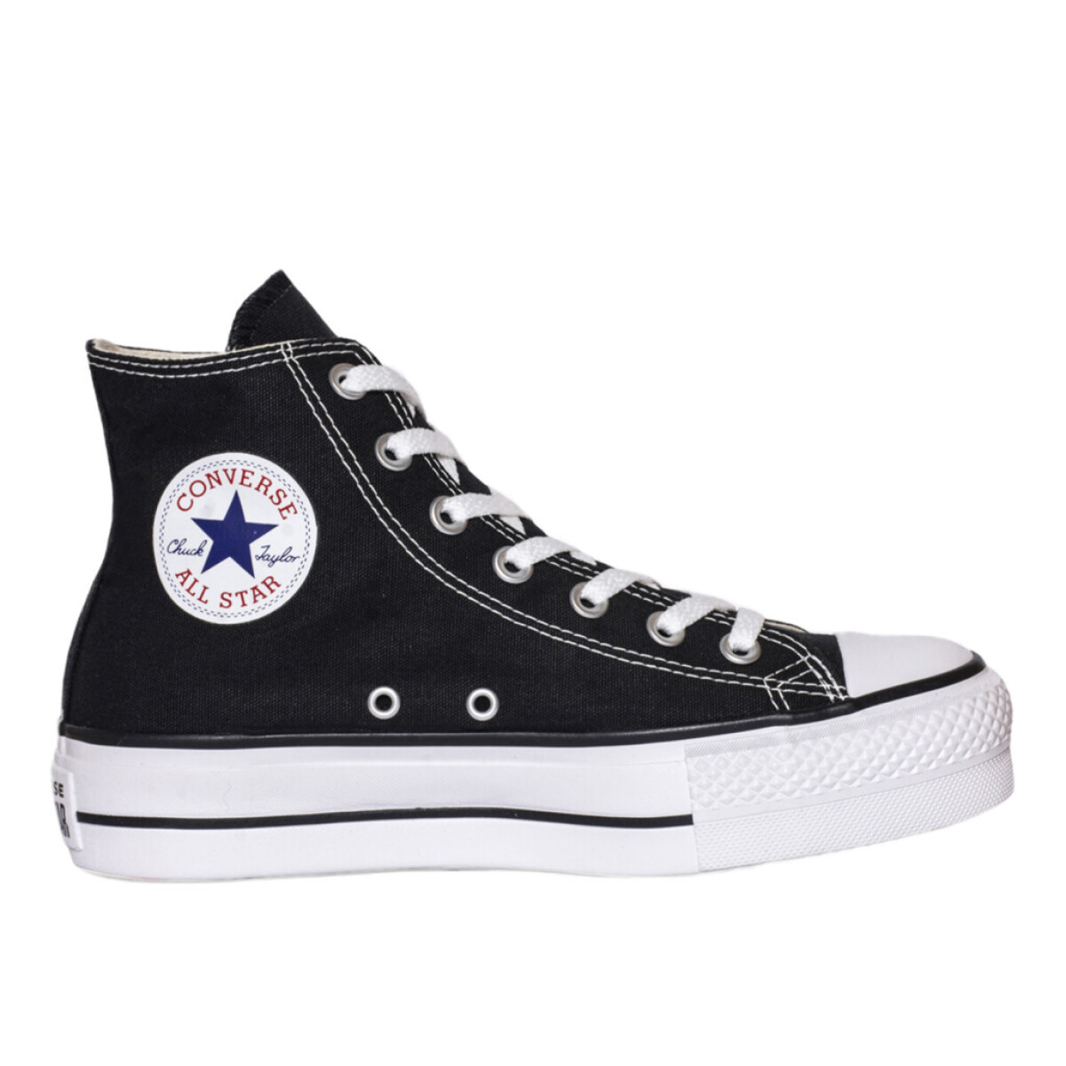 Championes Converse All Star Plataforma Negro Tienda Soy Santander