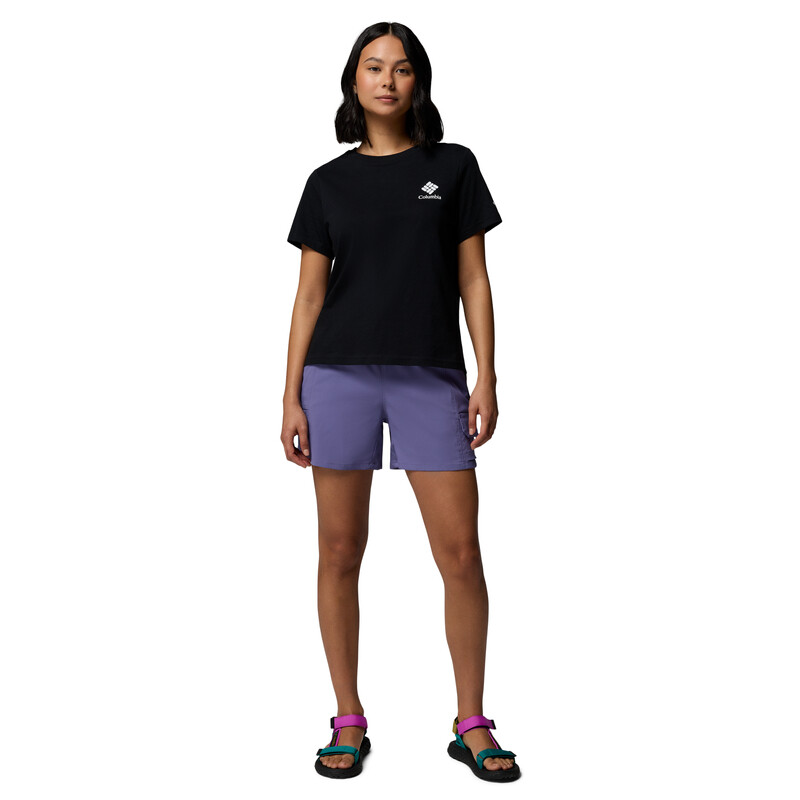 Remera Rolling Bend Mujer W BLACK