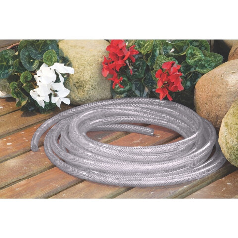 Kit manguera flex transparente 1/2" x 20mt. -TRAMONTINA TN1682