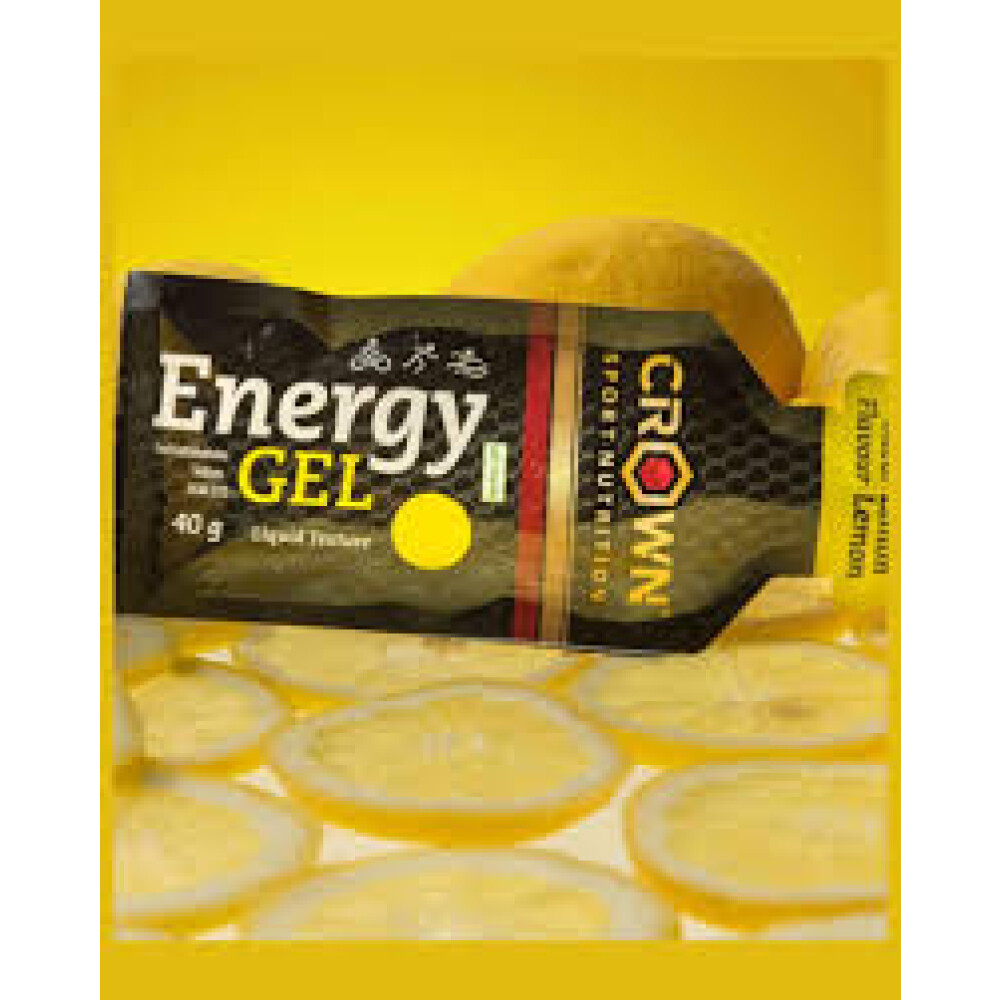 Crown Energy Gel Limón | Gel Energético | 40 g Crown Energy Gel Limón | Gel Energético | 40 g
