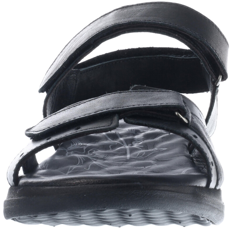 Sandalias de Mujer Freeway Casual c/Velcro Negro