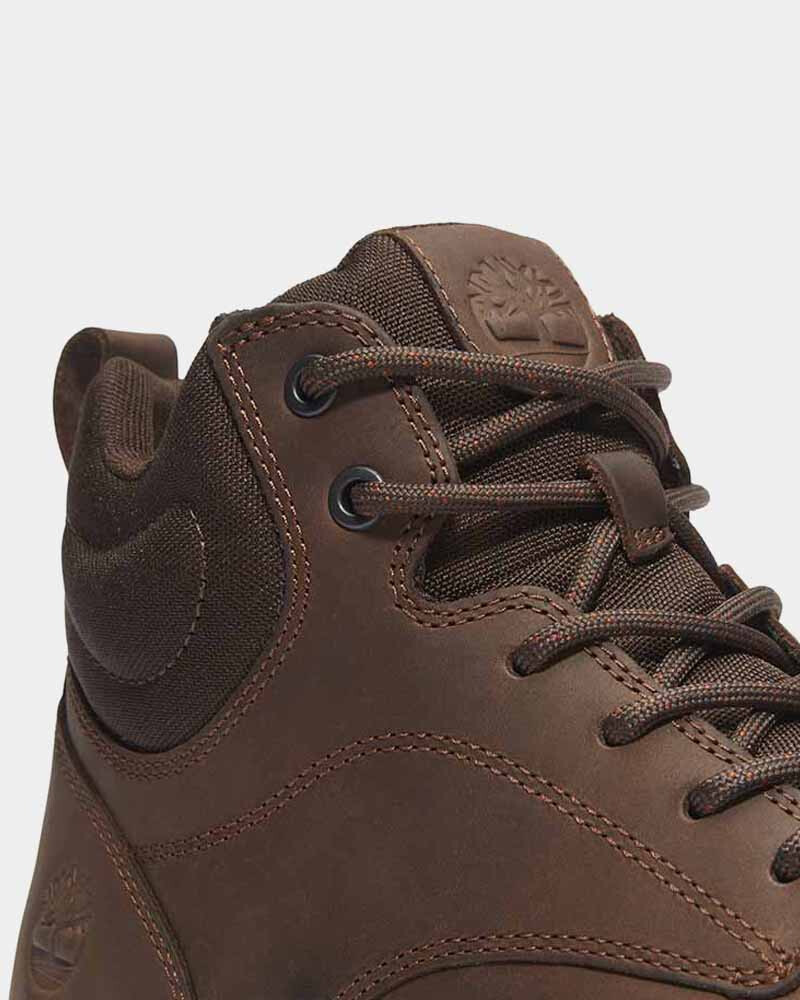 Zapatillas Parker Street Mid Hombre Dark Brown Full Grain