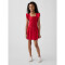 SS LACE TRIM DRS MODERN RED