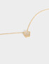 Cadena Corta con Dije Premium Gold Cortos - Dorado