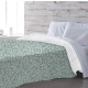 Frazada con Corderito 2 PLAZA Home Class 200 x 240 cm HOJAS VERDES
