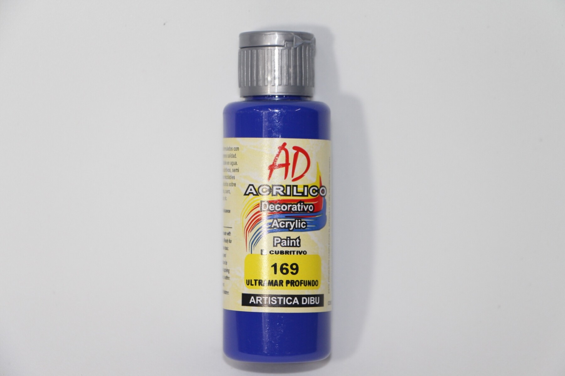 PINTURA ACRILICA ARTISTICA DIBU 60 ML. DIFERENTES COLORES - COLOR ULTRAMAR PROFUNDO 169 