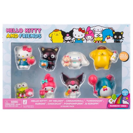 Hello Kitty and Friends - 8 Figure Pack Hello Kitty and Friends - 8 Figure Pack