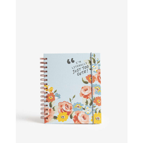 Cuaderno Anillado Estampado Combinacion Multicolor
