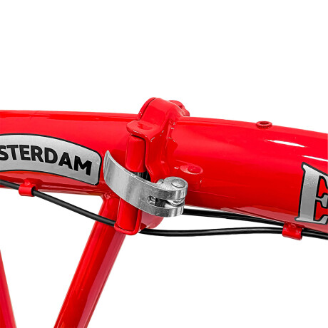 Bicicleta Plegable Expert Amsterdam Rodado 20 C/Cambios Varios Colores Rojo