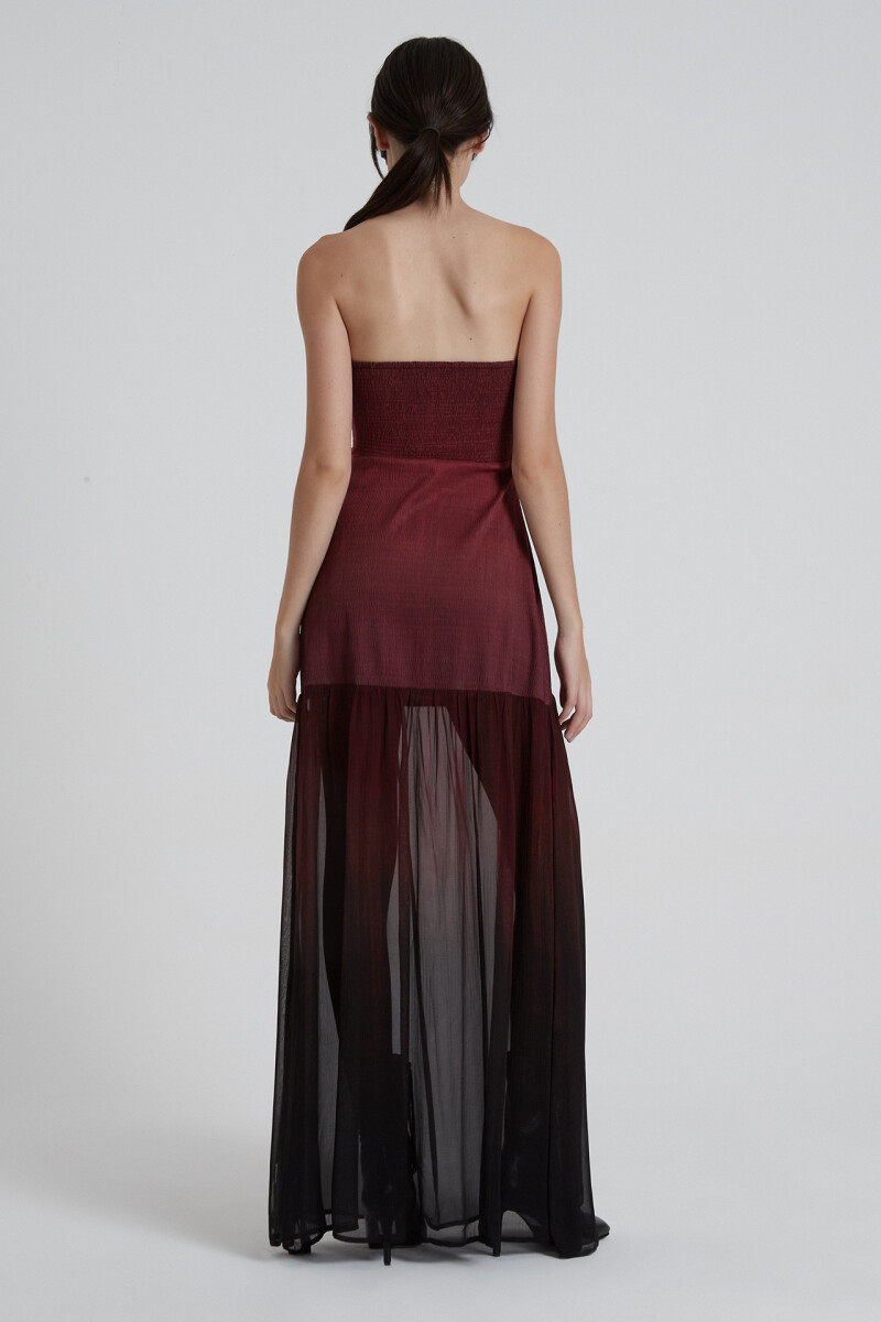 VESTIDO BONA Rojo