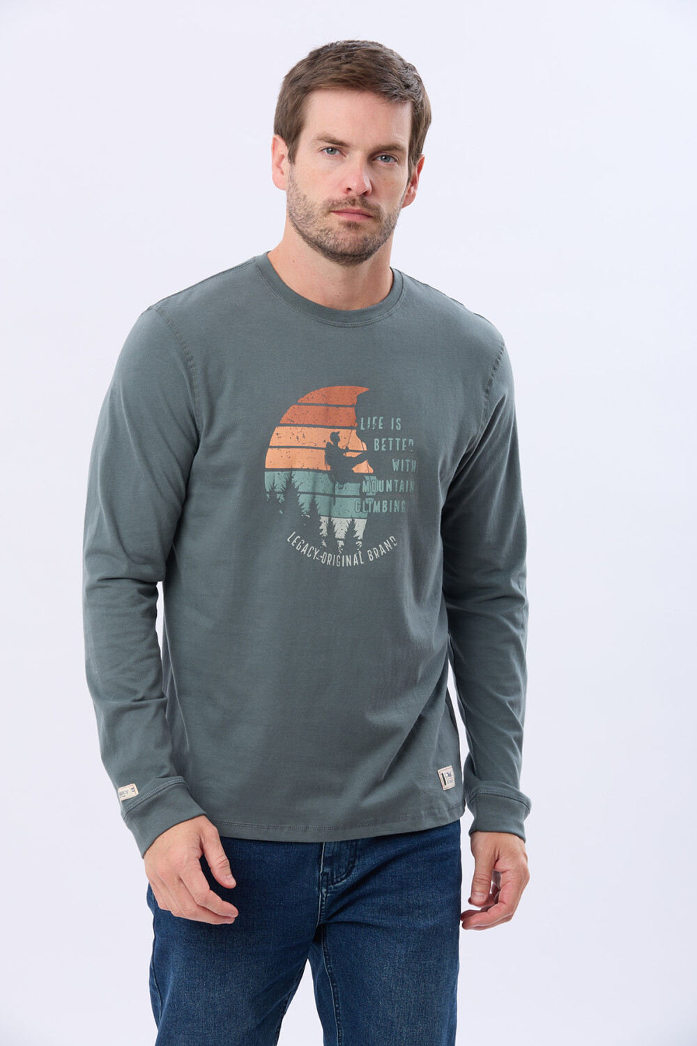 REMERA ESTAMPADA PETROLEO