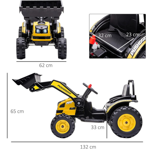Excavadora Pala Mecánica Buggy Infantíl A Batería EXCAVADORA INFANTIL A BATERIA BJ389