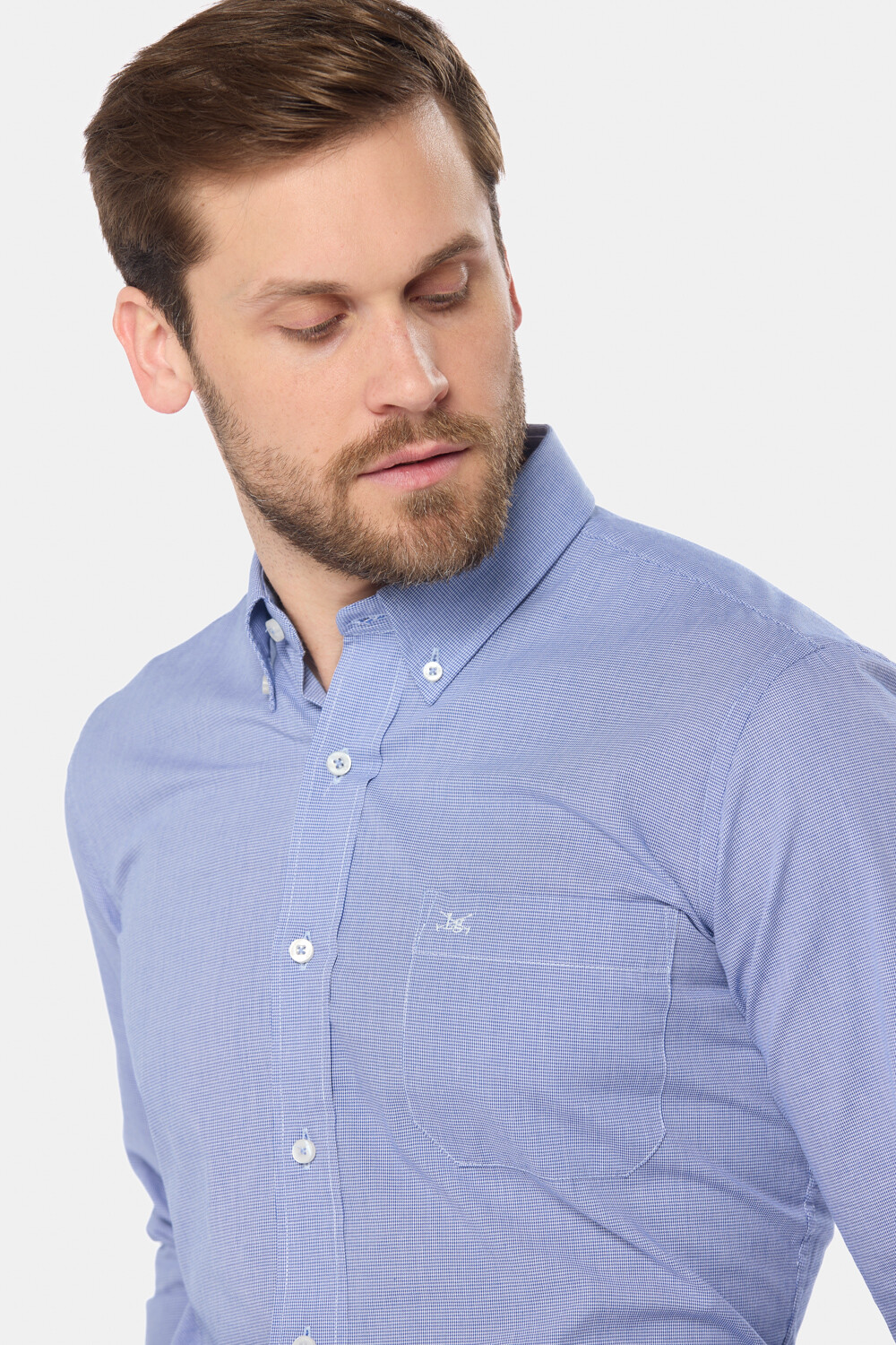 CAMISA CUADROS Celazul