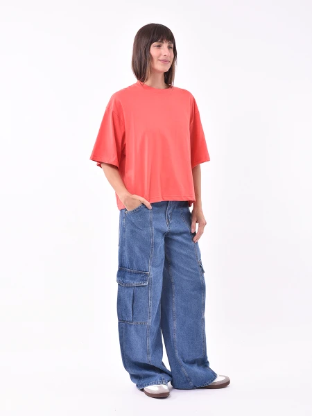 REMERA CORA ROJO