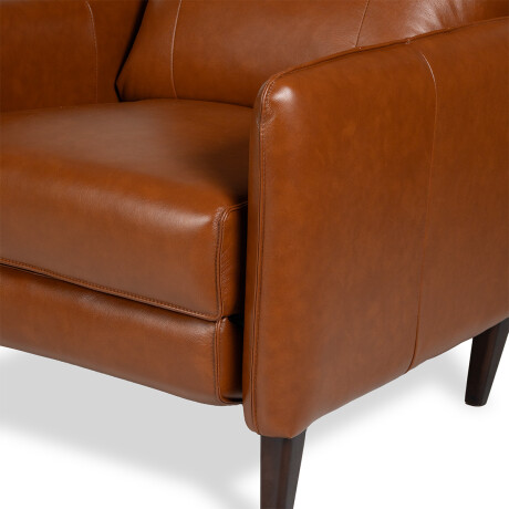 Butaca Maya (Reclinable) - Cuero Básico 457 (Brandy)
