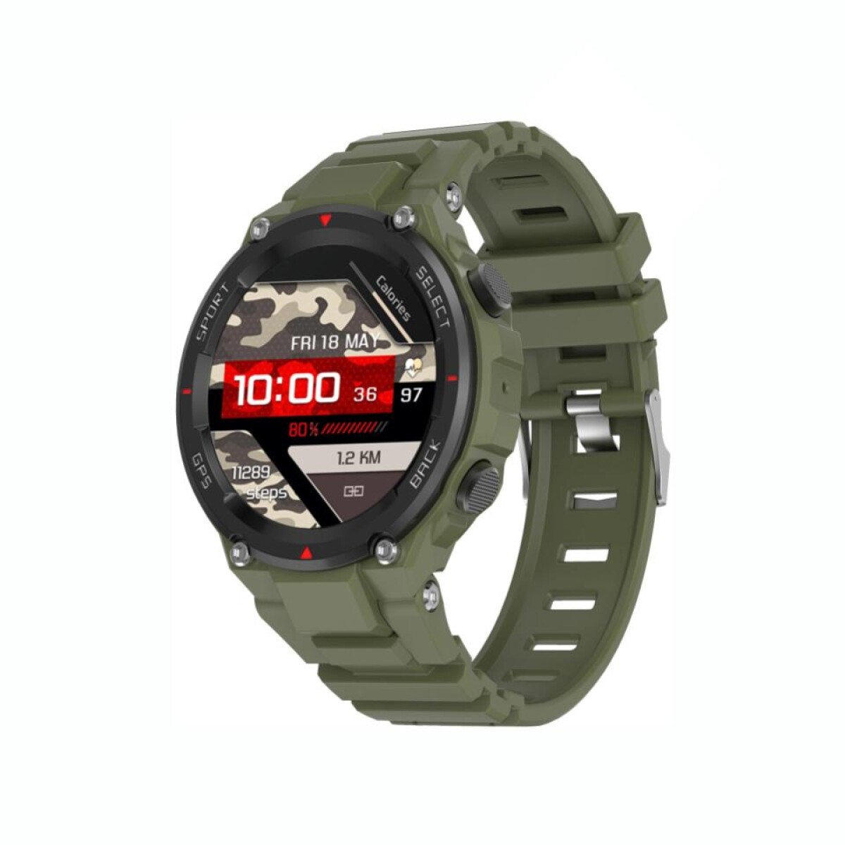 Reloj Smartwatch XION X-WATCH99 1.3' Bluetooth - Green 