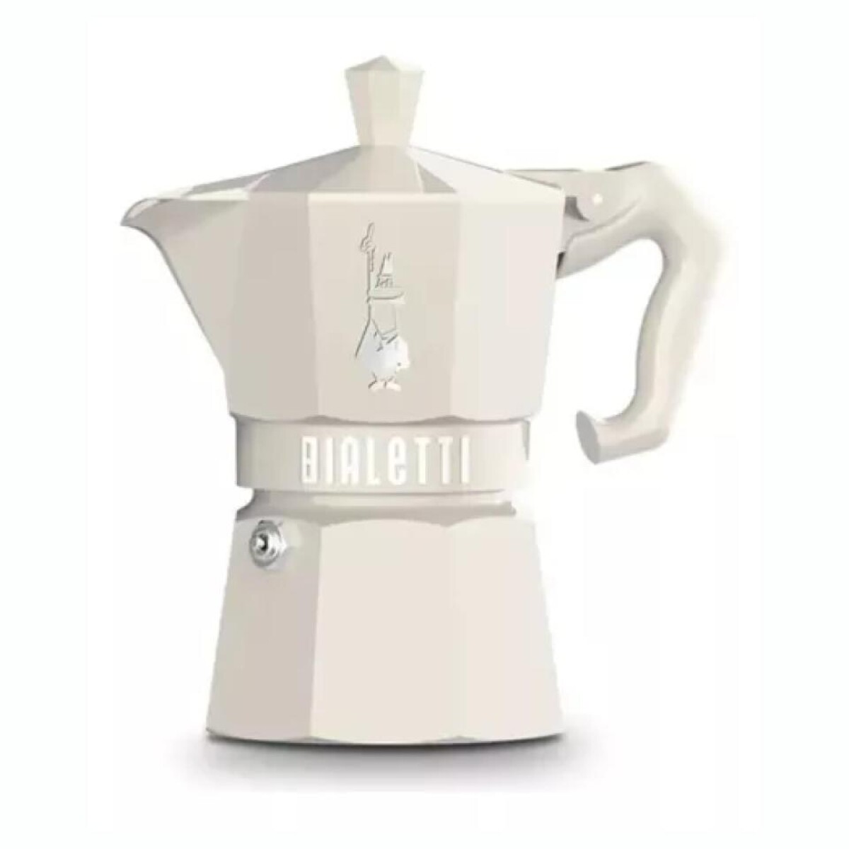 Cafetera Italiana BIALETTI Moka Exclusive 3 Tazas - Crema 