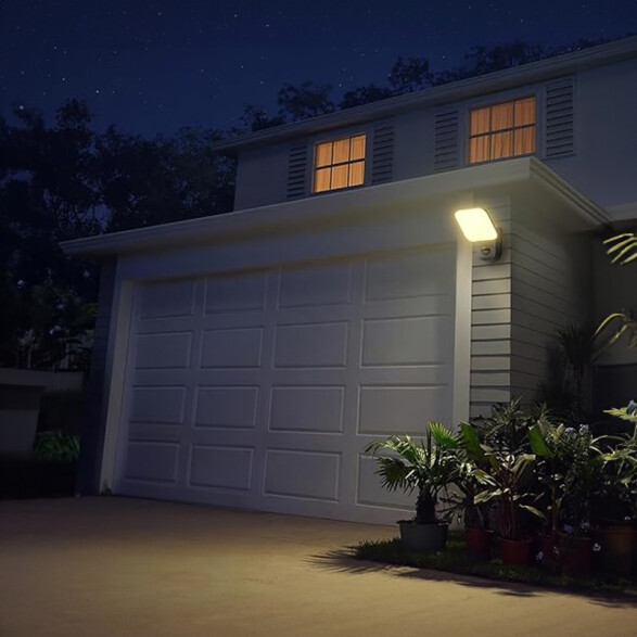 Aplique pared led ngo 12W cálida 840lm 120° IP65 ZU0354