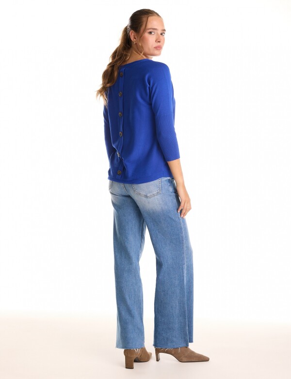 Buzo Espalda Botones ROYAL