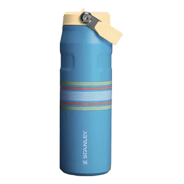 STANLEY AEROLIGHT FLIP STRAW 24 OZ VARSITY CELESTE STANLEY AEROLIGHT FLIP STRAW 24 OZ VARSITY CELESTE