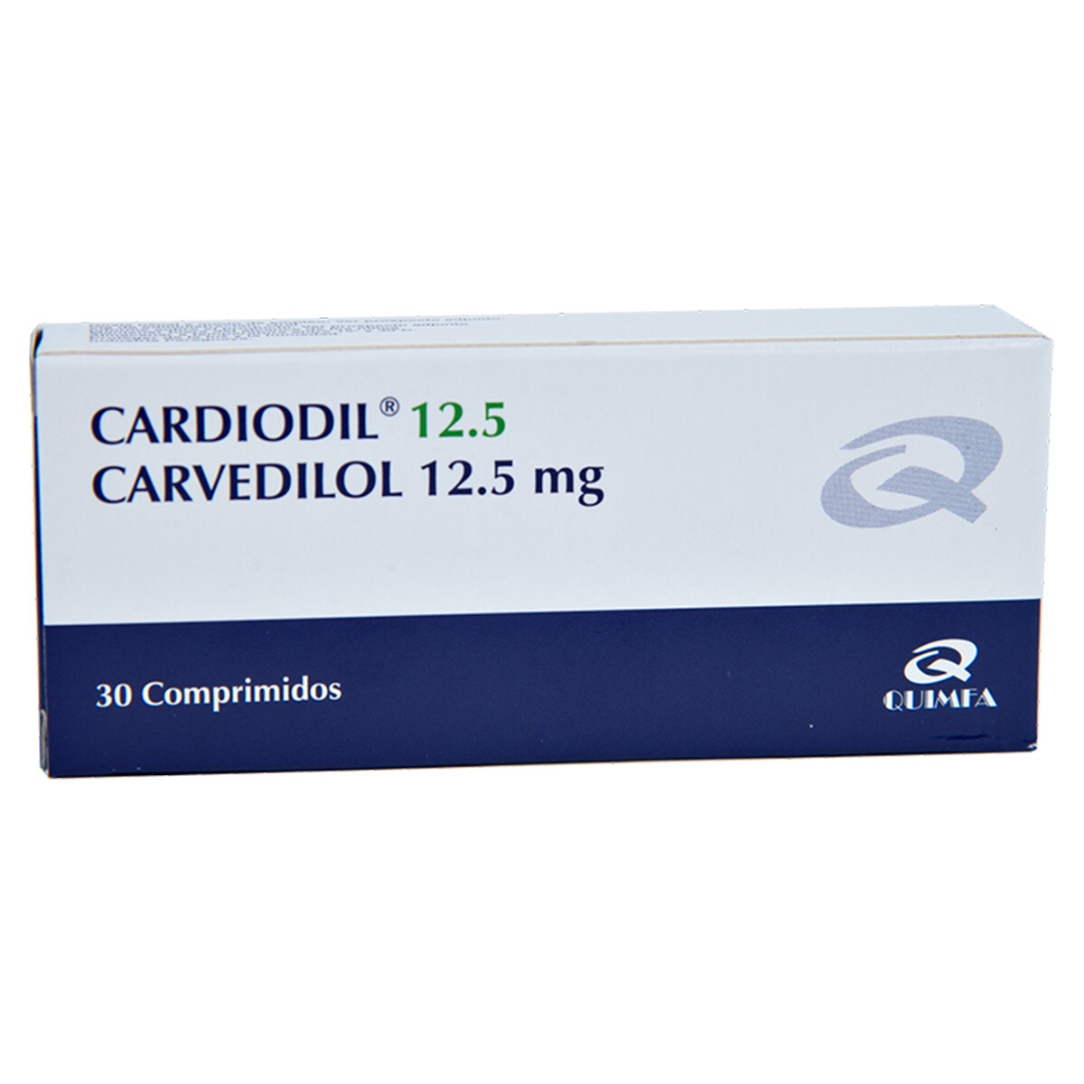 CARDIODIL 12,5 MG. CJ X 30 COMPRIMIDOS 