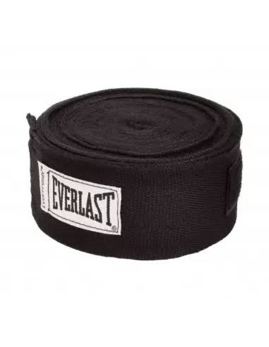 UNIDAD VENDA PARA BOXEO MMA 5 MT X 5 CM EVERLAST COLOR NEGRO 