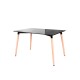 Mesa Eames Rectangular en Madera 120x80cm Mesa Eames Rectangular en Madera 120x80cm