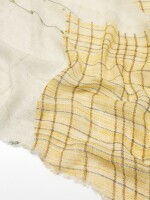 Pañuelo De Lino Estampada beige