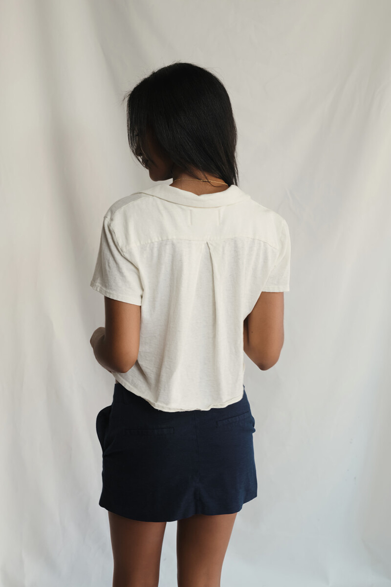 Bowling Top (Summer) Blanco