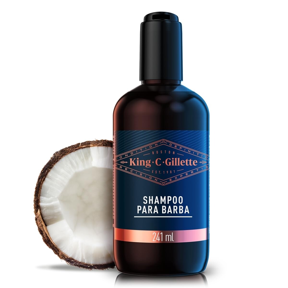 GILLTTE KING C SHAMPOO BARBA 241ML 