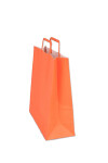 BOLSA LISA ACUARIO 30X12X32 cm NARANJA